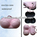 eva bra bag of custom eva bra case of eva hard bra box of waterproof bra eva case with zipper and handle